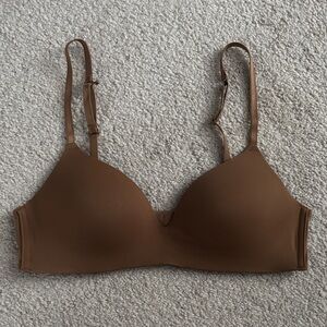 Auden Wireless Lightly Lined/Padded Coffee Brown Bra